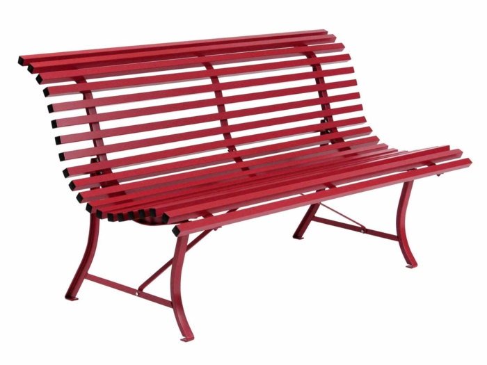 banc de jardin 3 en acier