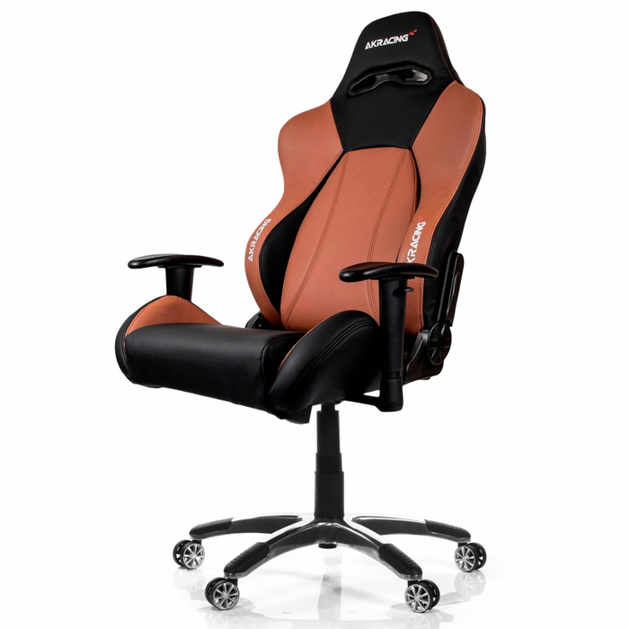 un fauteuil bureau gamer en orange