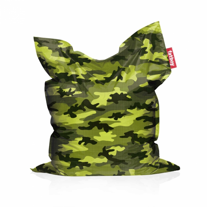 par exemple c'est un pour géant camouflage vert