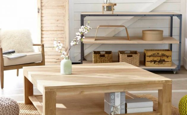 table en teck massif