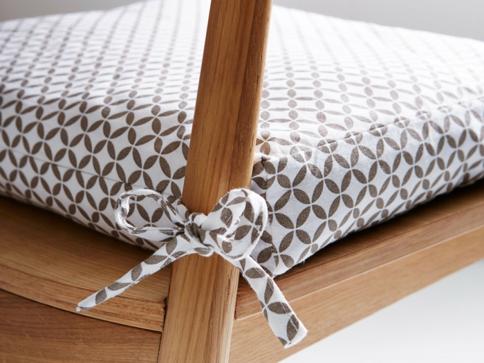 galette chaise nouettes coton