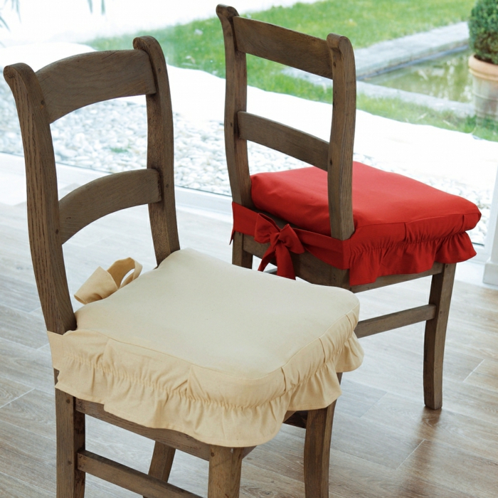 galette chaise toile bachette