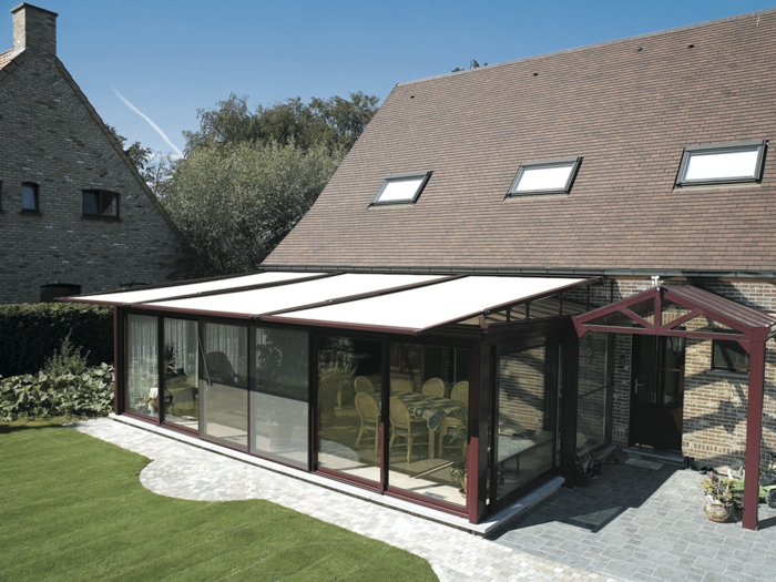 toit véranda en polycarbonate