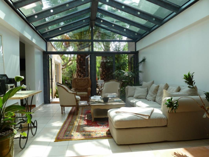toiture en verre