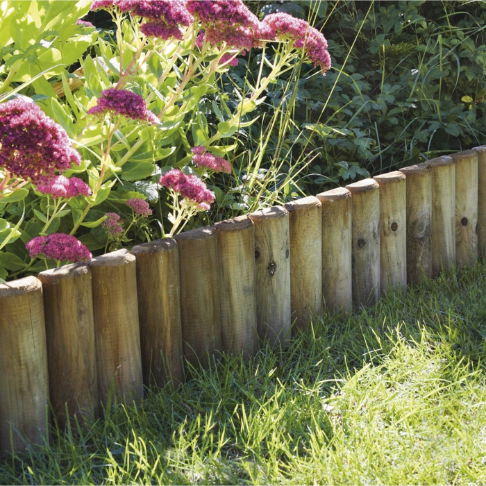 bordure à planter bois