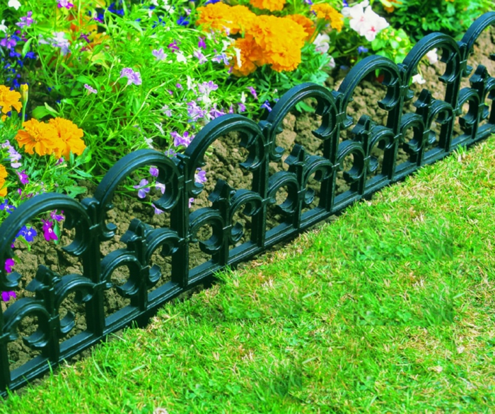 bordure de jardin métal