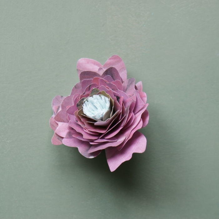 lampe fleur rose