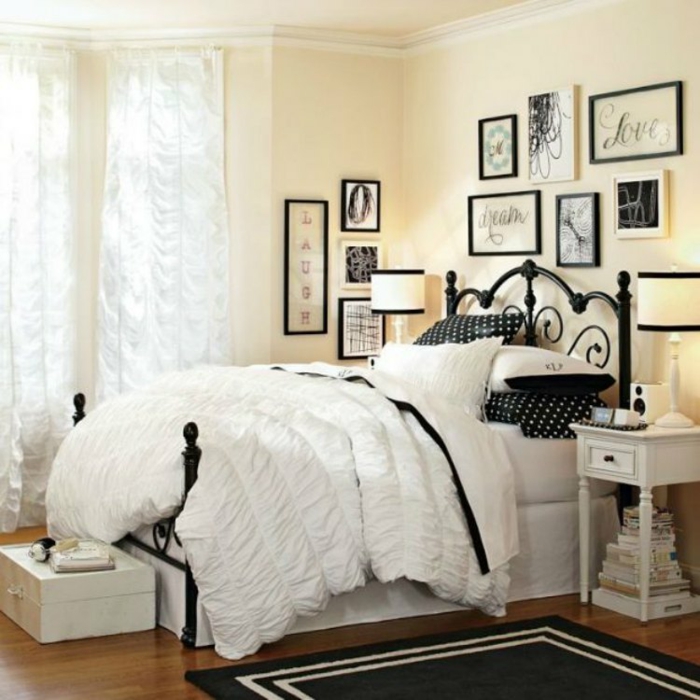 chambre à coucher pour une fille ado