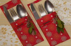 pliage de serviette pour noël