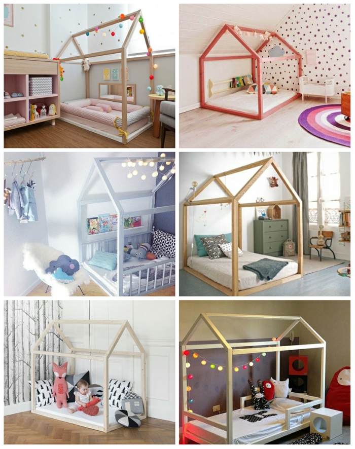 chambre montessori idées lit enfant