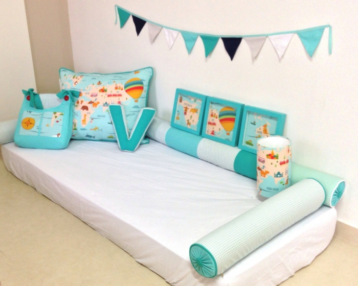 chambre montessori lit enfant