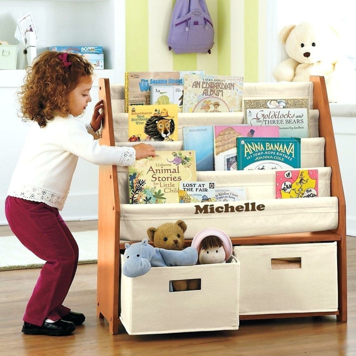 espace éducatif dans la chambre montessori