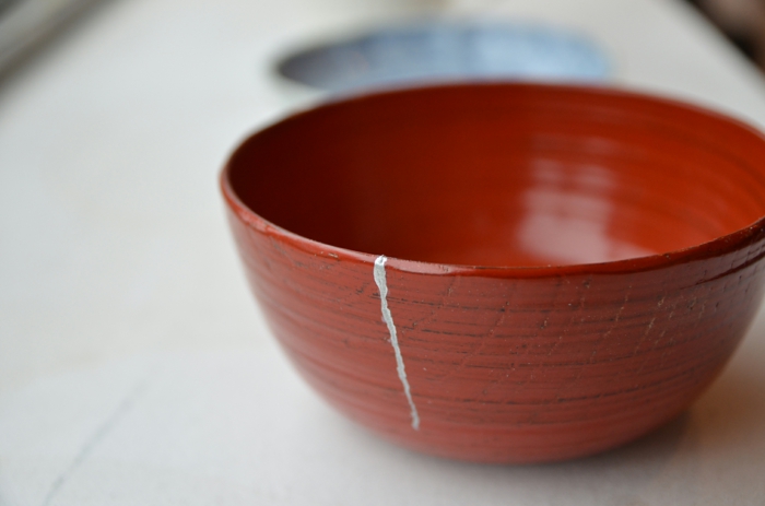 kintsugi art japonais réparer avec del'argent - gintsugi