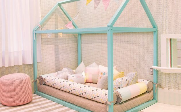 lit cabane Montessori