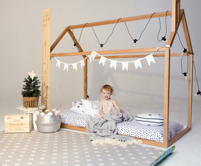 fabriquer un lit cabane montessori