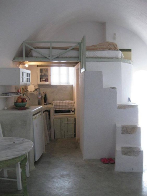 lit pour petit espace maison ancienne
