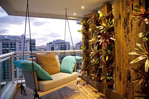 astuce déco balcon appartement moderne