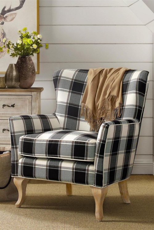chaise cosy style shabby chic