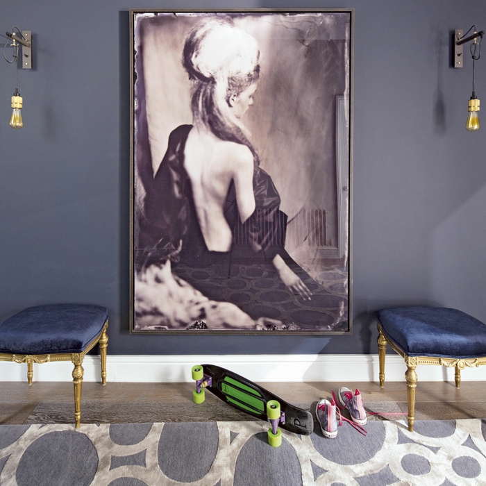 déco couloir étroit pour valoriser le petit espace