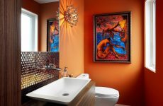 peinture toilettes tendance