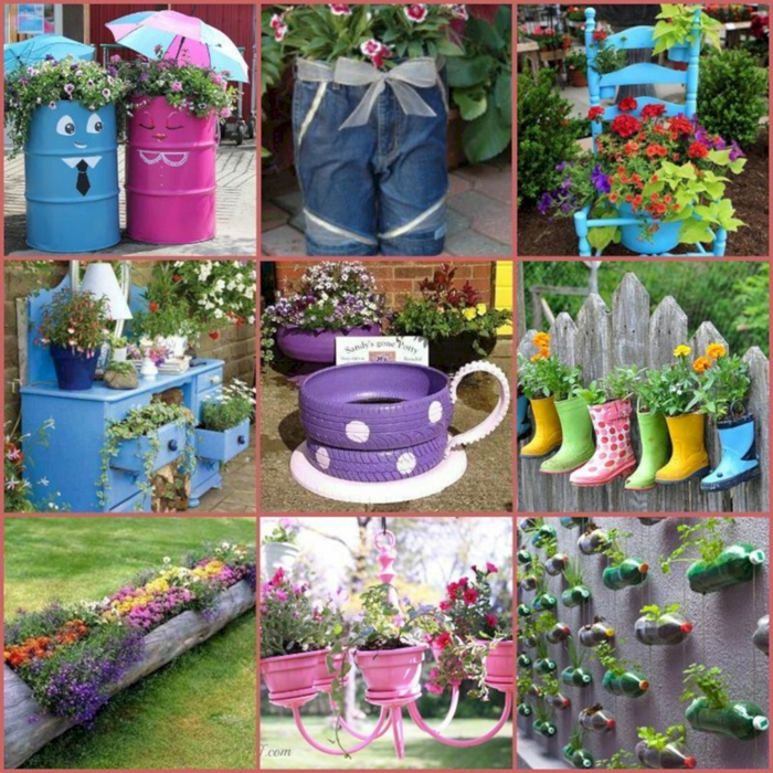 déco jardin récup diy projets de recyclage