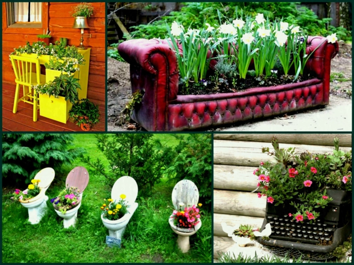 déco jardin récup idées pour vous inspirer