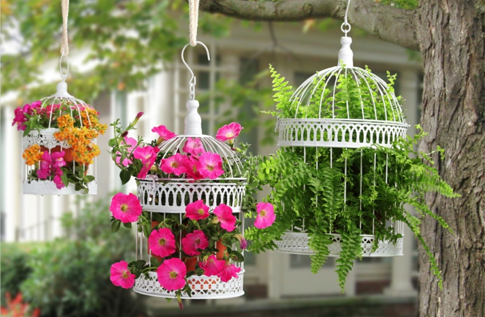 déco jardin récup jardinière originale