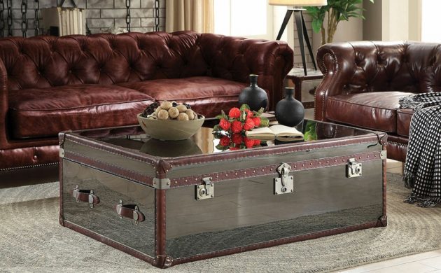 table basse coffre