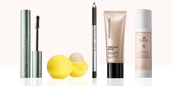 maquillage à la plage kit de produits