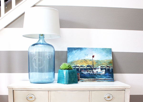 lampe chevet grande bouteille