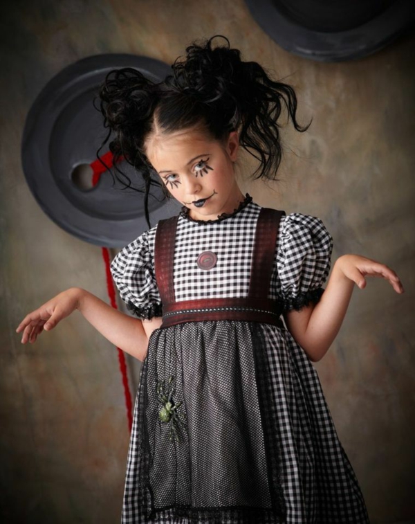 maquillage halloween enfant fille sorcière