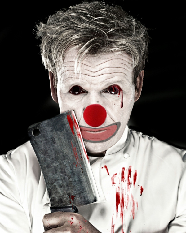 idée de maquillage homme halloween clown d'horreur maquillage halloween homme clown