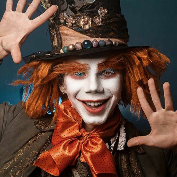 idée de maquillage pour halloween homme le chapelier fou maquillage halloween homme le chapelier fou