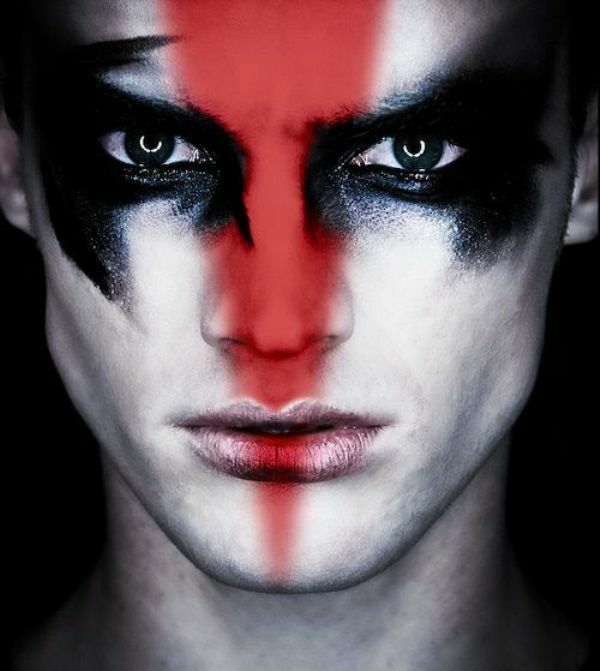 idée de maquillage halloween homme facile super héros maquillage halloween homme super héros