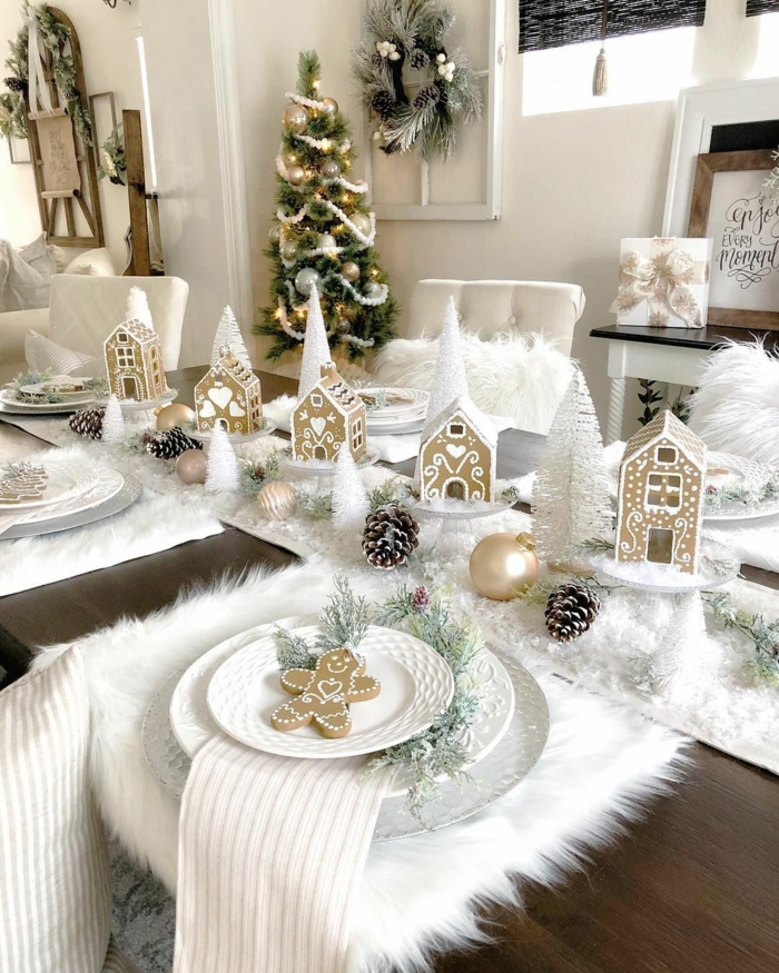 assiette de Noël déco avec des biscuits en cannelle