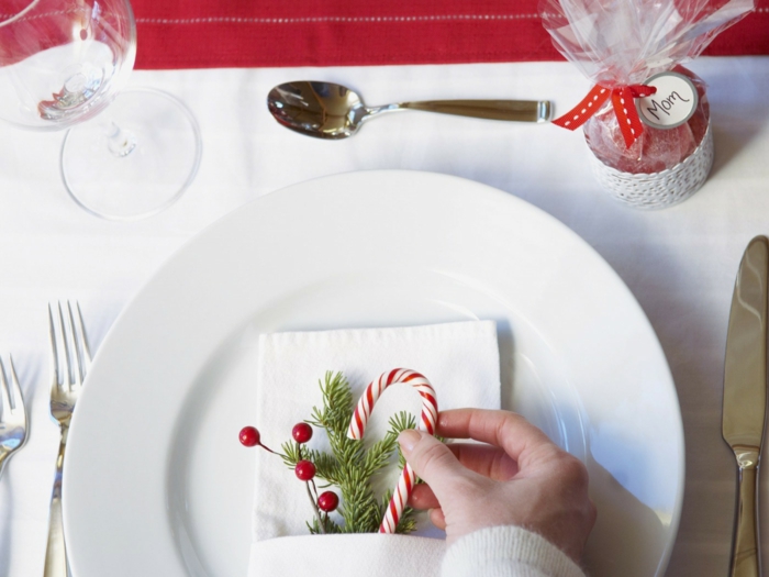assiette de Noël idée déco