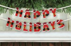 diy déco noël en perles à repasser