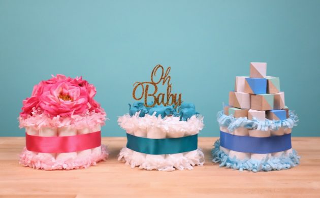fabriquer un gâteau de couches