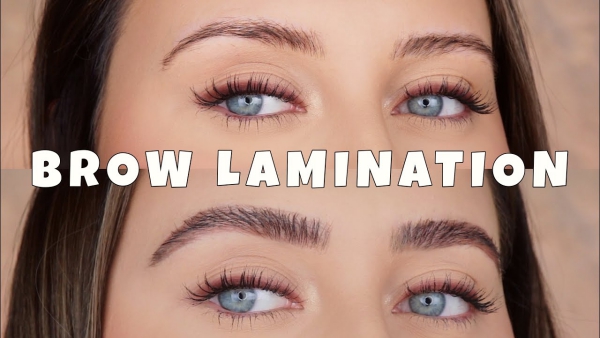 laminage sourcils laminer les sourcils 