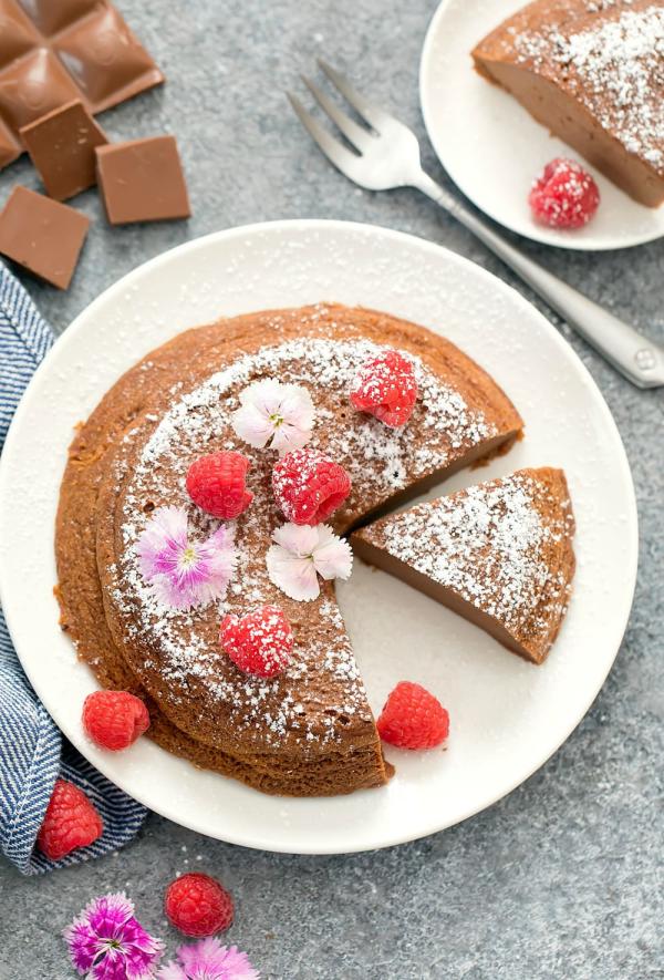 recette cheesecake japonais au chocolat