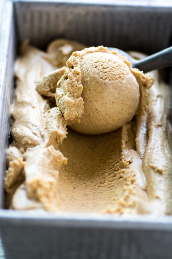 glace fait maison au pain d’épice 