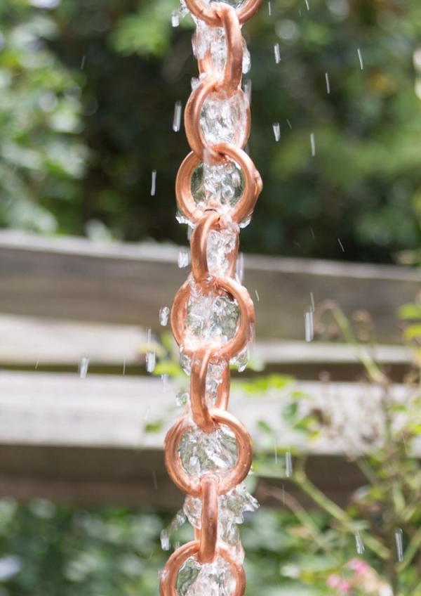 chaîne de pluie une simple chaîne 