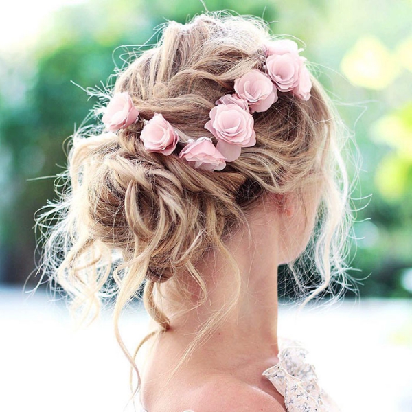 coiffure avec tresse bon pour un mariage 
