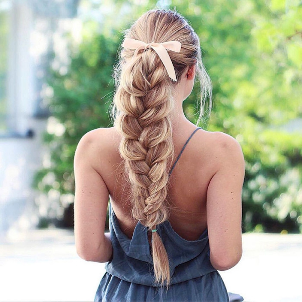coiffure avec tresse ne pas serrer 