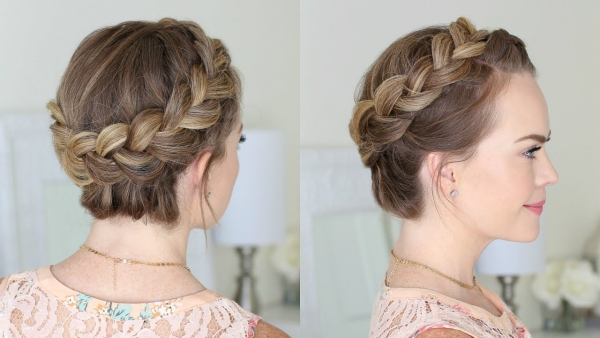 coiffure avec tresse pour tous les jours 