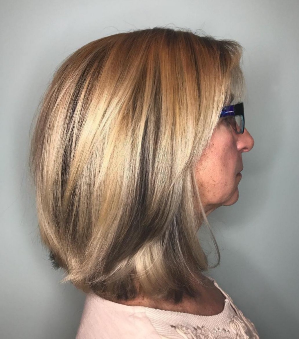 coiffure femme blonde coupe plus nette 
