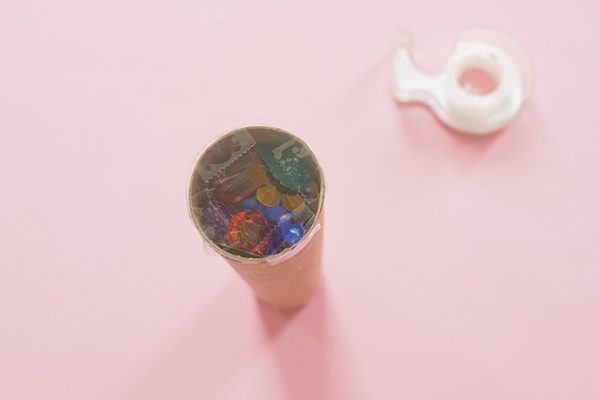 fabriquer un kaléidoscope étape 7