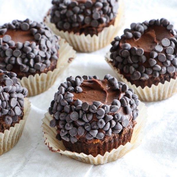 gâteau sans gluten chocolat de petits cakes 