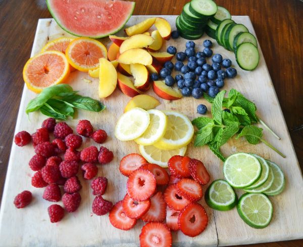 recette eau infusée produits pour la préparer chez soi