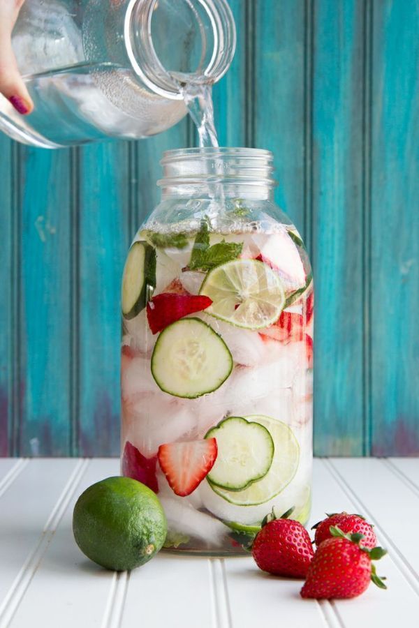 recettes faciles à faire eau infusée